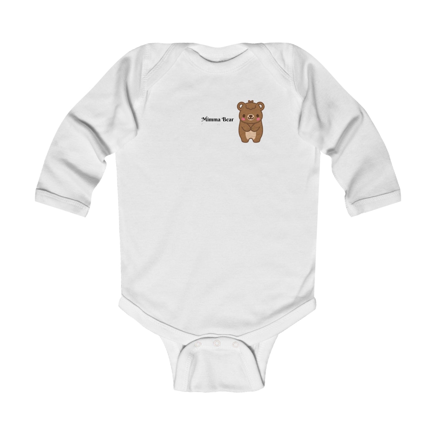 Infant long sleeve bodysuit