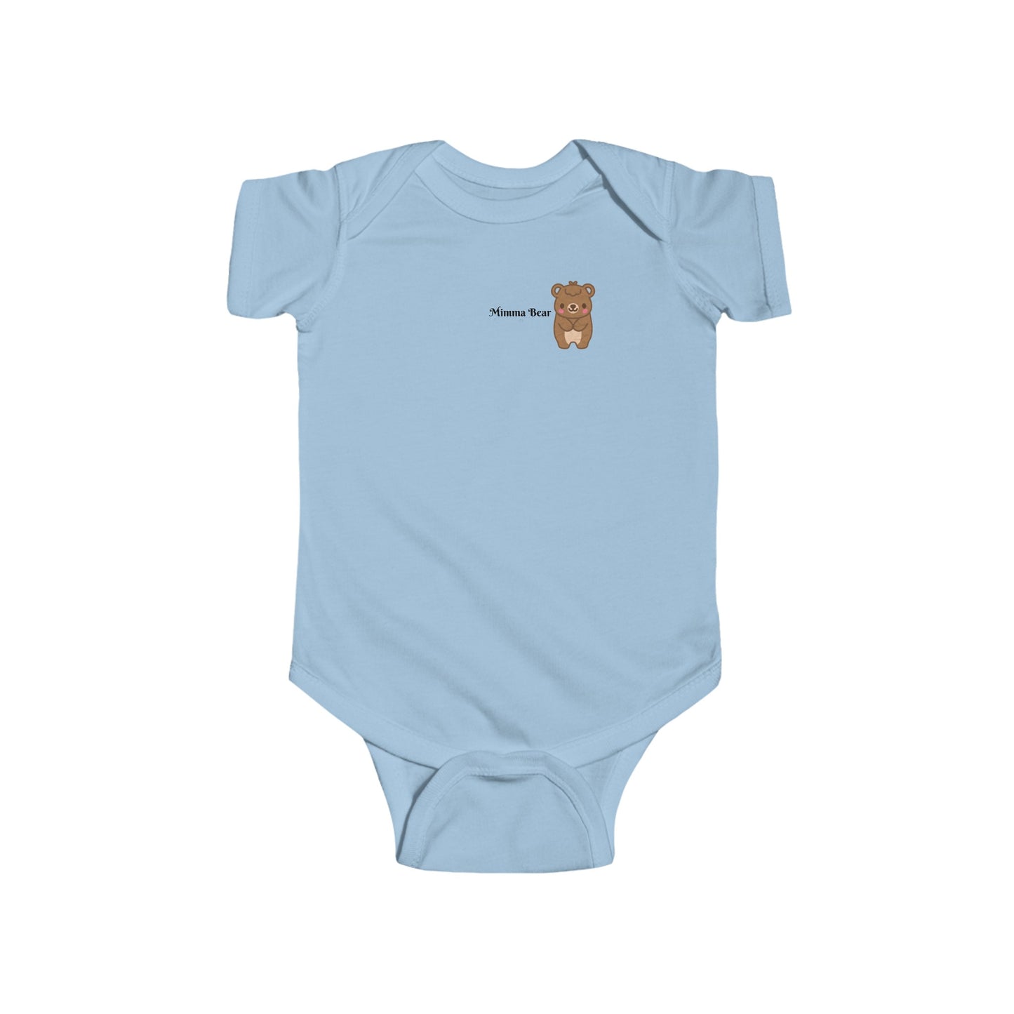 Infant fine jersey bodysuit