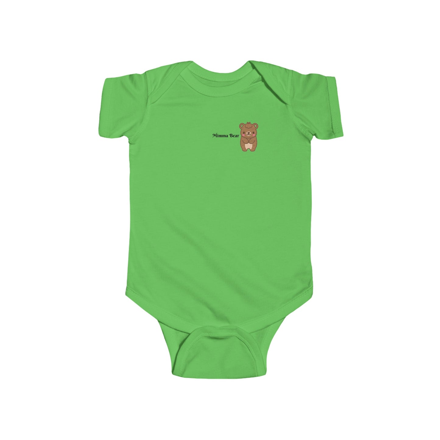 Infant fine jersey bodysuit