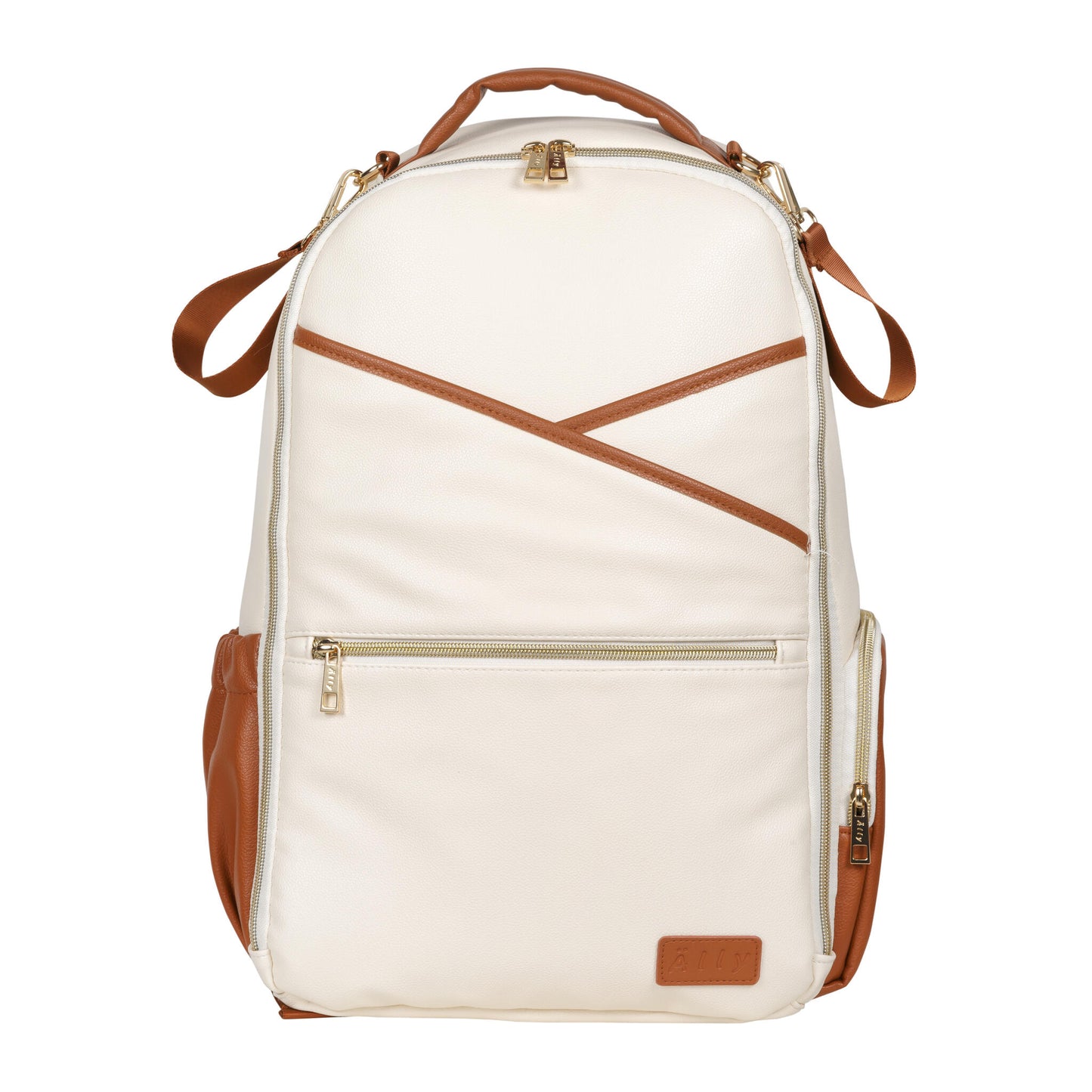 Large diaper backpack – cappuccino