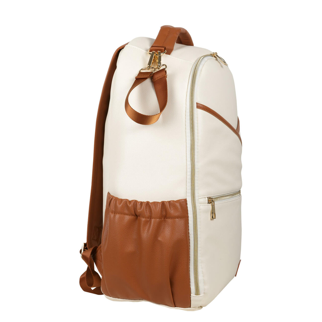 Large diaper backpack – cappuccino