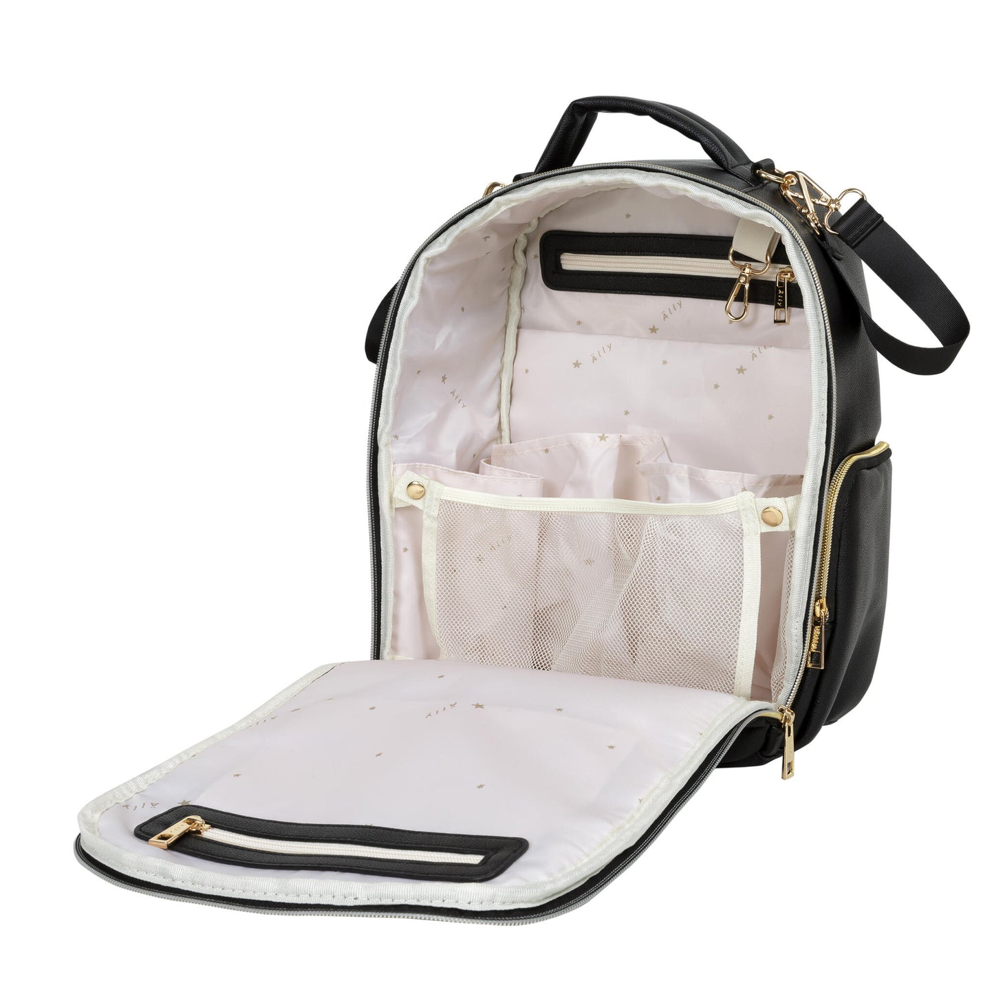 Small diaper backpack – espresso