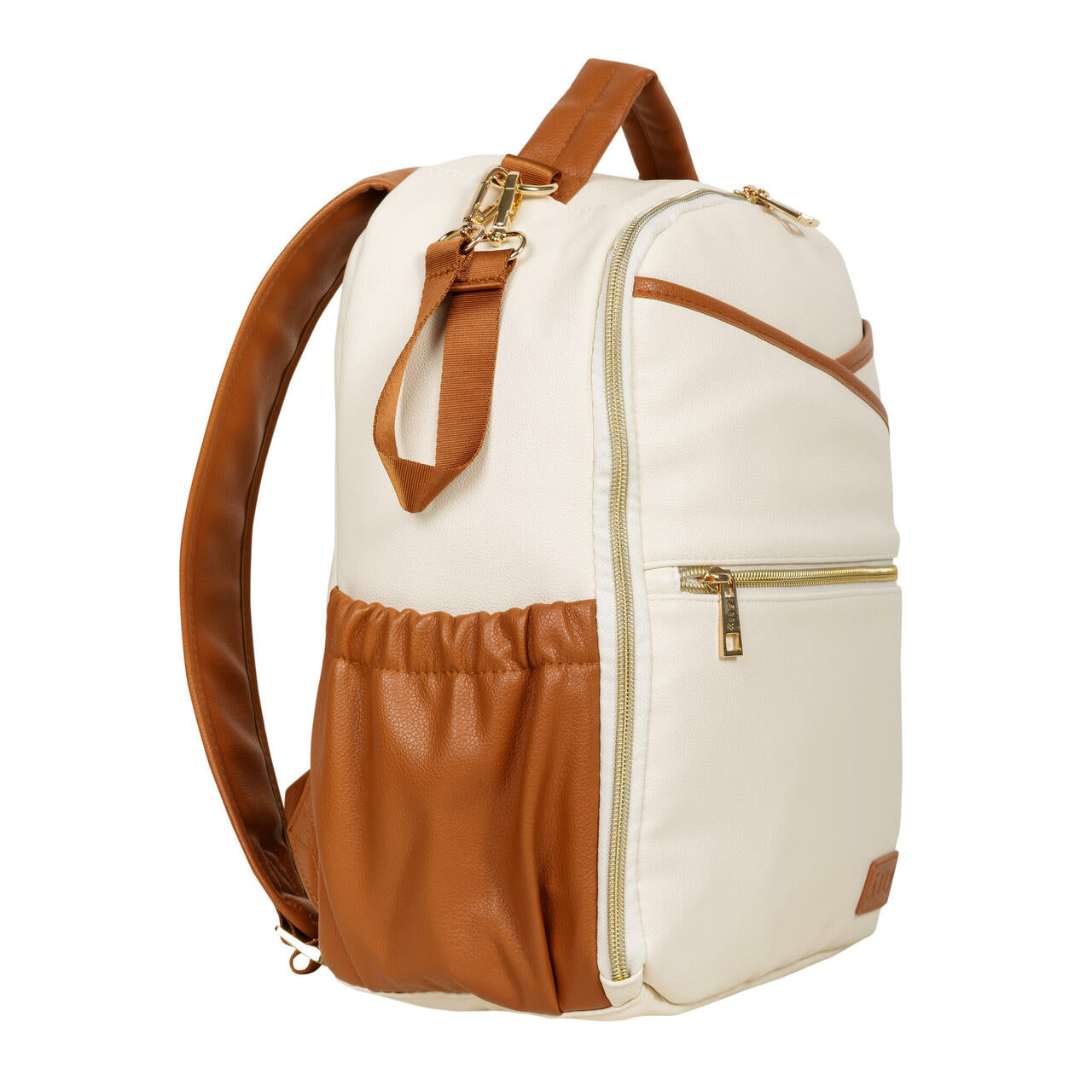 Small diaper backpack – cappuccino