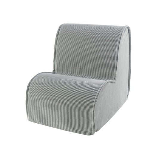 MeowBaby® Chair for children, corduroy - grey